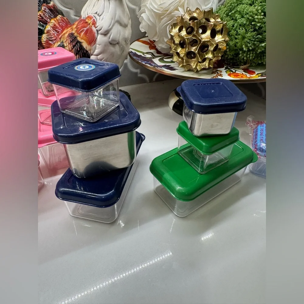 Pottery Barn kids Tupperware containers